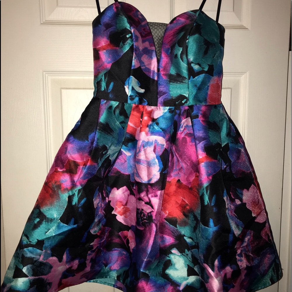 Floral Skater Dress